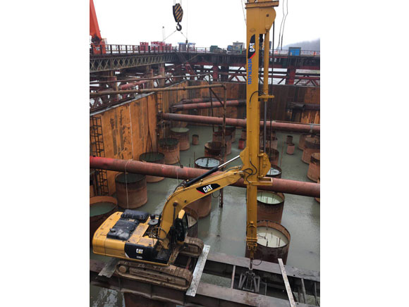 伸縮臂挖掘機租賃